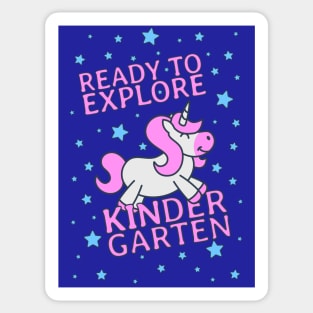 Ready To Explore Kindergarten Sticker